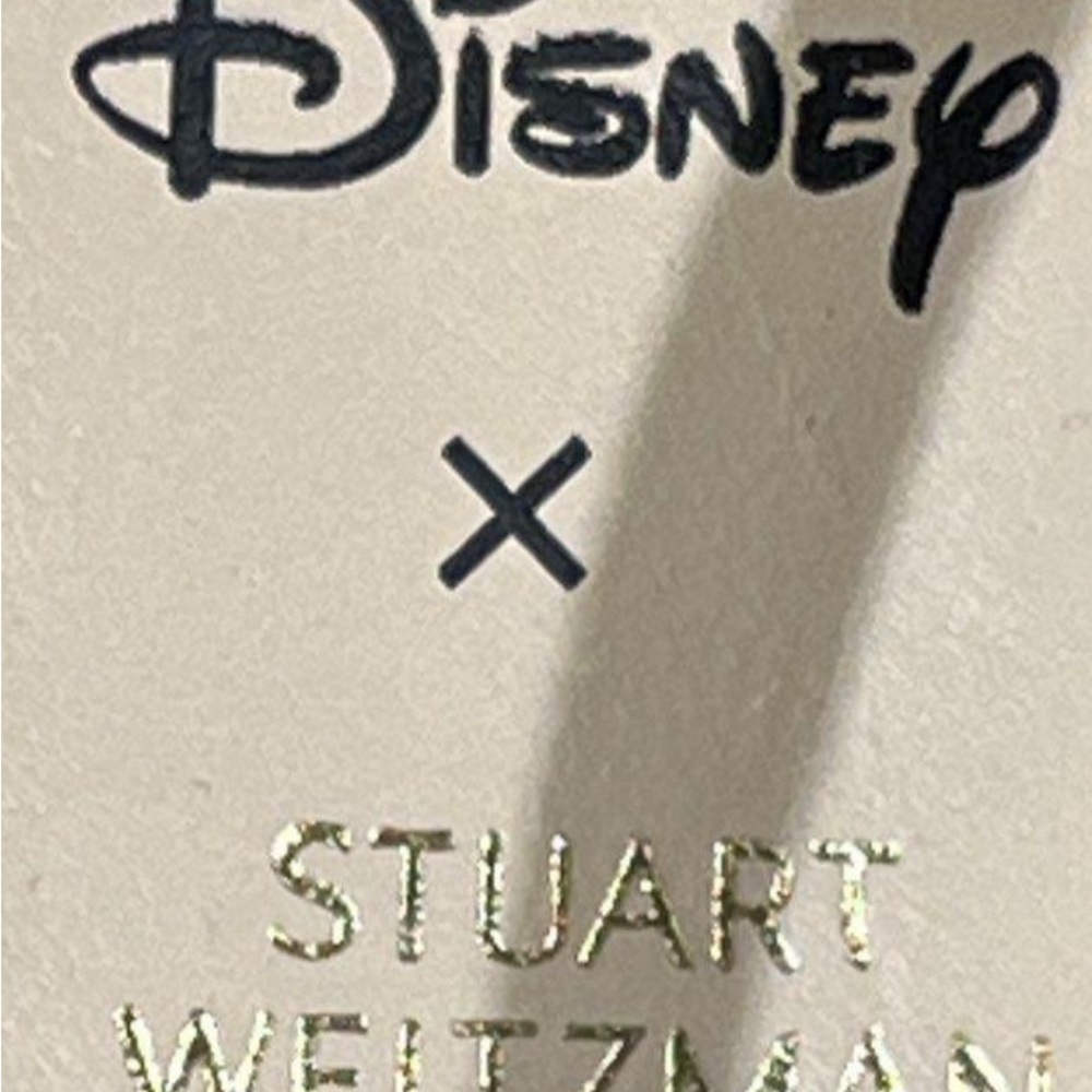 Disney x Stuart Weitzman Nudistcurve Black, size 9 - Picture 9 of 11